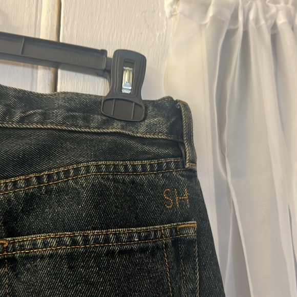 Still Here NYC Tate Washed Black Jeans Women’s Size 27 Inseam 25.5” - Picture 7 of 12